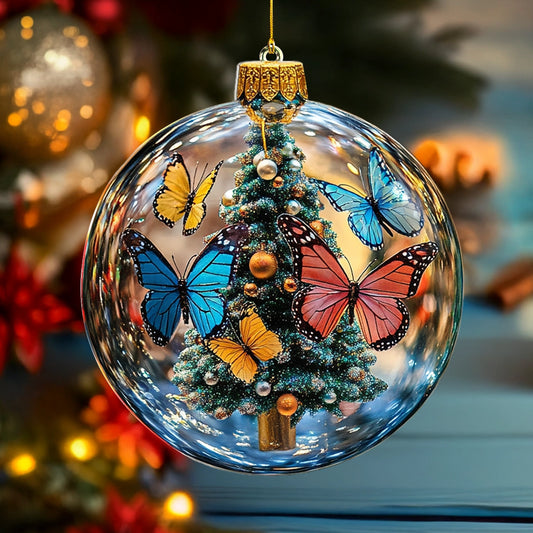 Shineful 2D Acrylic Ornament Enchanted Forest Butterfly