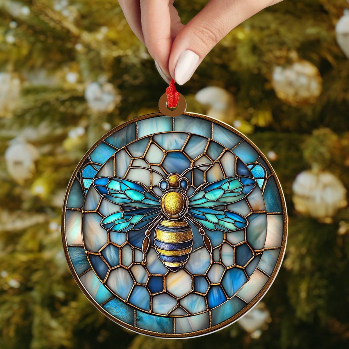 Shineful 2D Acrylic Ornament Honey Bee