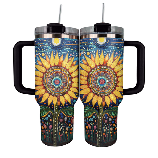 Shineful Tumbler Classic Sunflower Charm