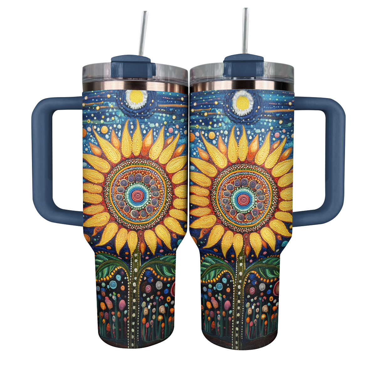 Shineful Tumbler Classic Sunflower Charm