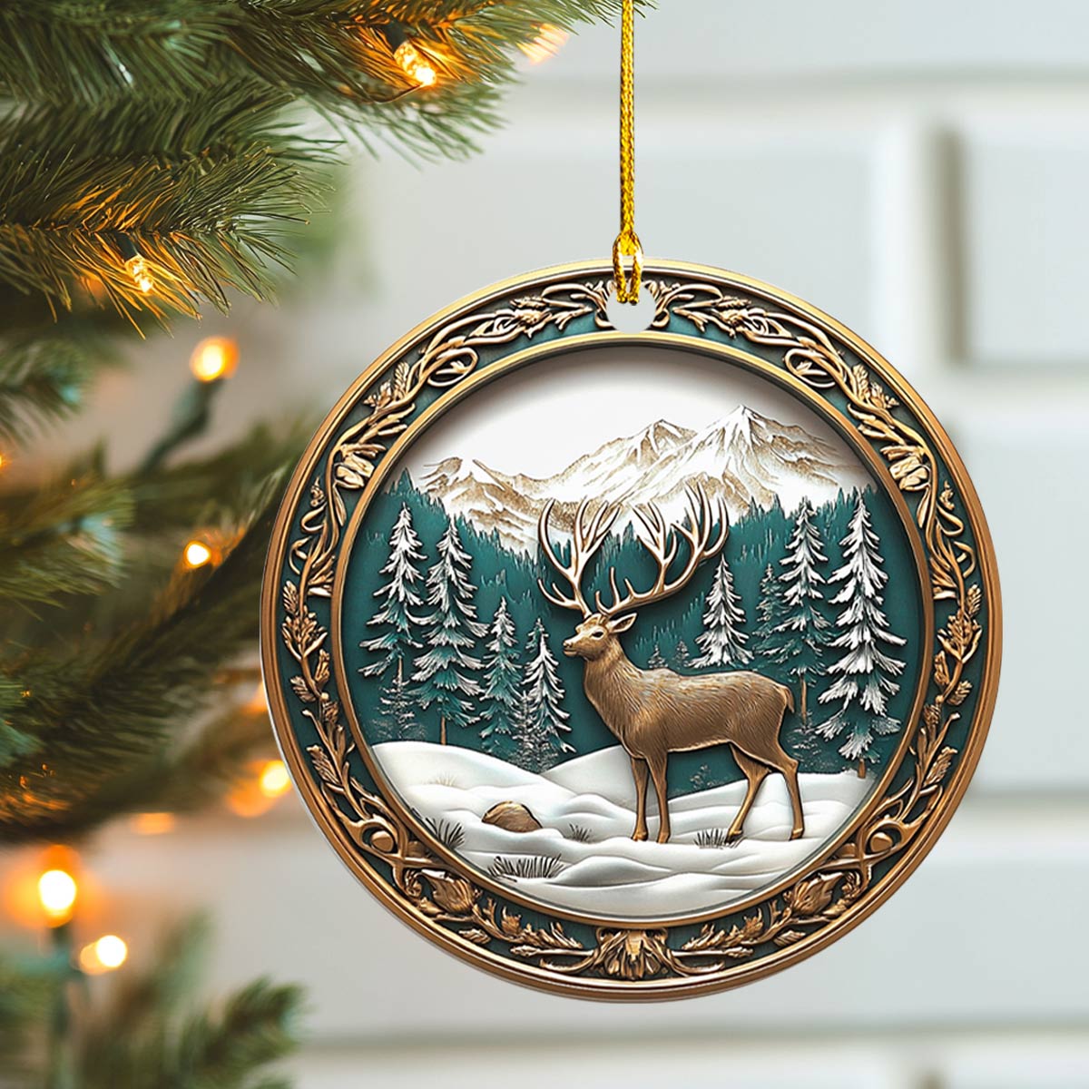 Shineful 2D Acrylic Ornament Winter Majesty