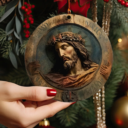 Shineful 2D Acrylic Ornament Christ Sacred Suffering