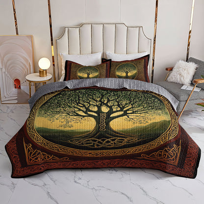 Shineful All Season Quilt 3-Piece Set Harmony in Nature