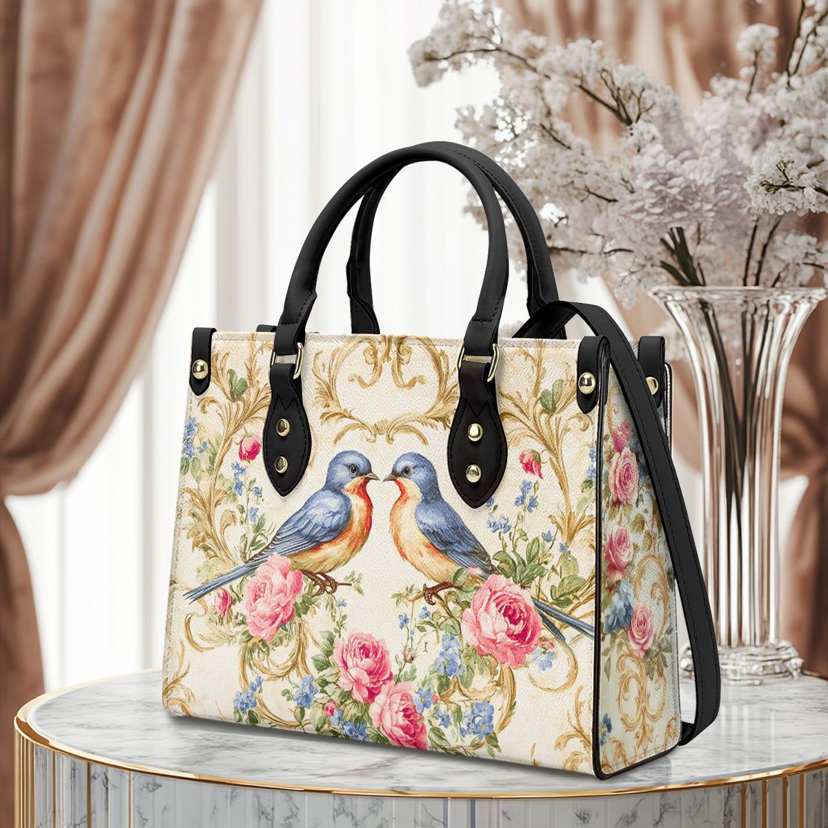 Shineful Leather Bag Bluebird Serenade