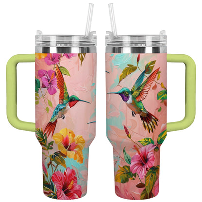 Jardin enchanté d'oiseaux Shineful Tumbler