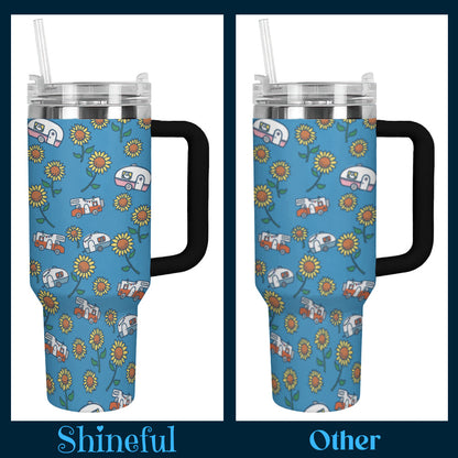 Shineful Tumbler Personalized Happy Corgi Mom