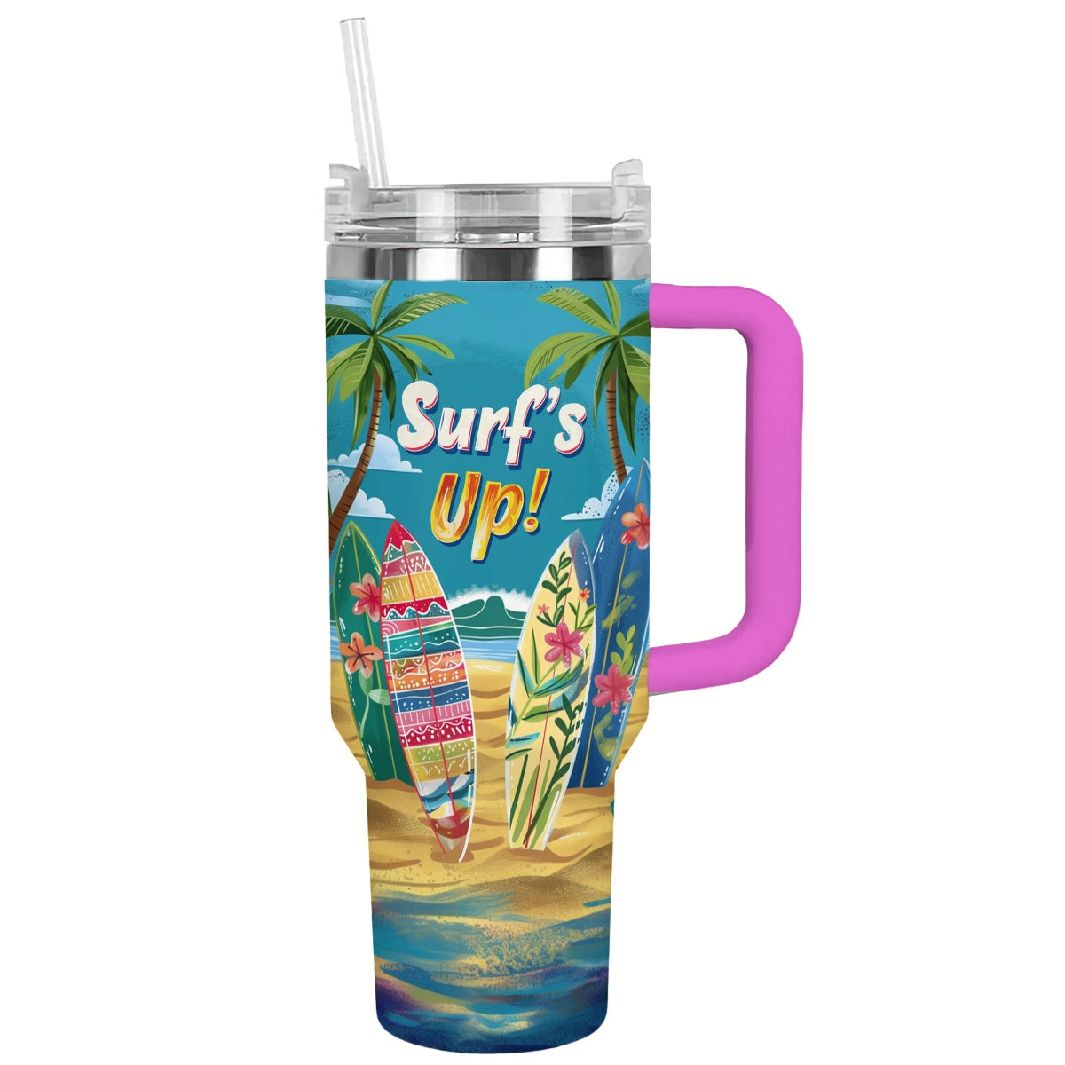 Shineful Tumbler Vibrant Surfing Up