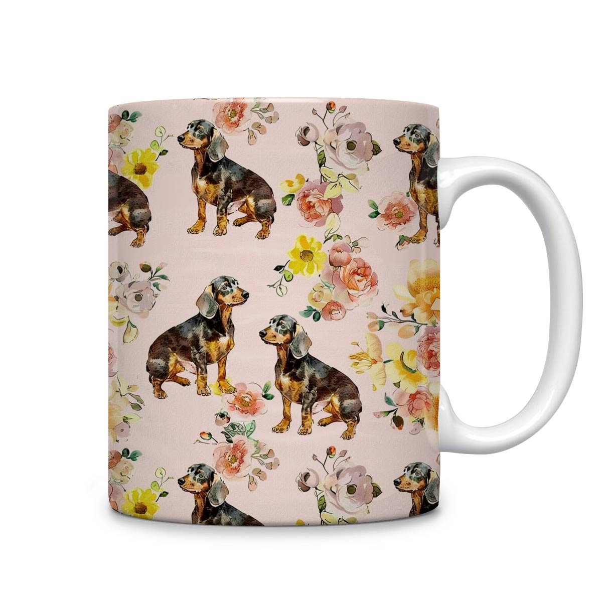 Shineful Ceramic Mug Dachshund Vintage