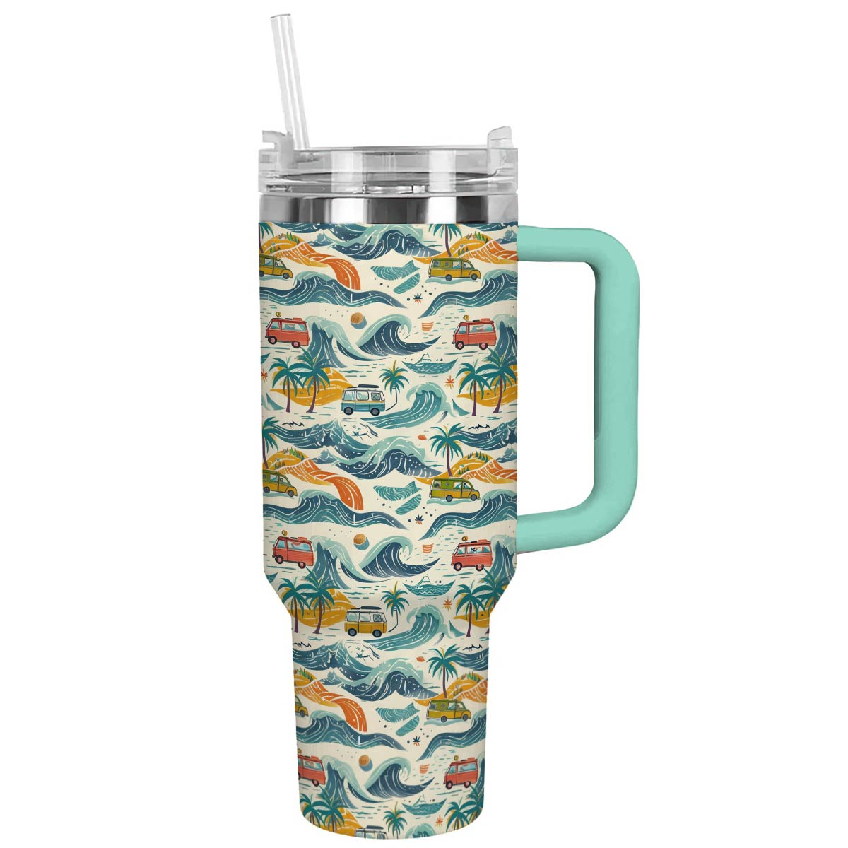 Aventure sur la plage Shineful Tumbler