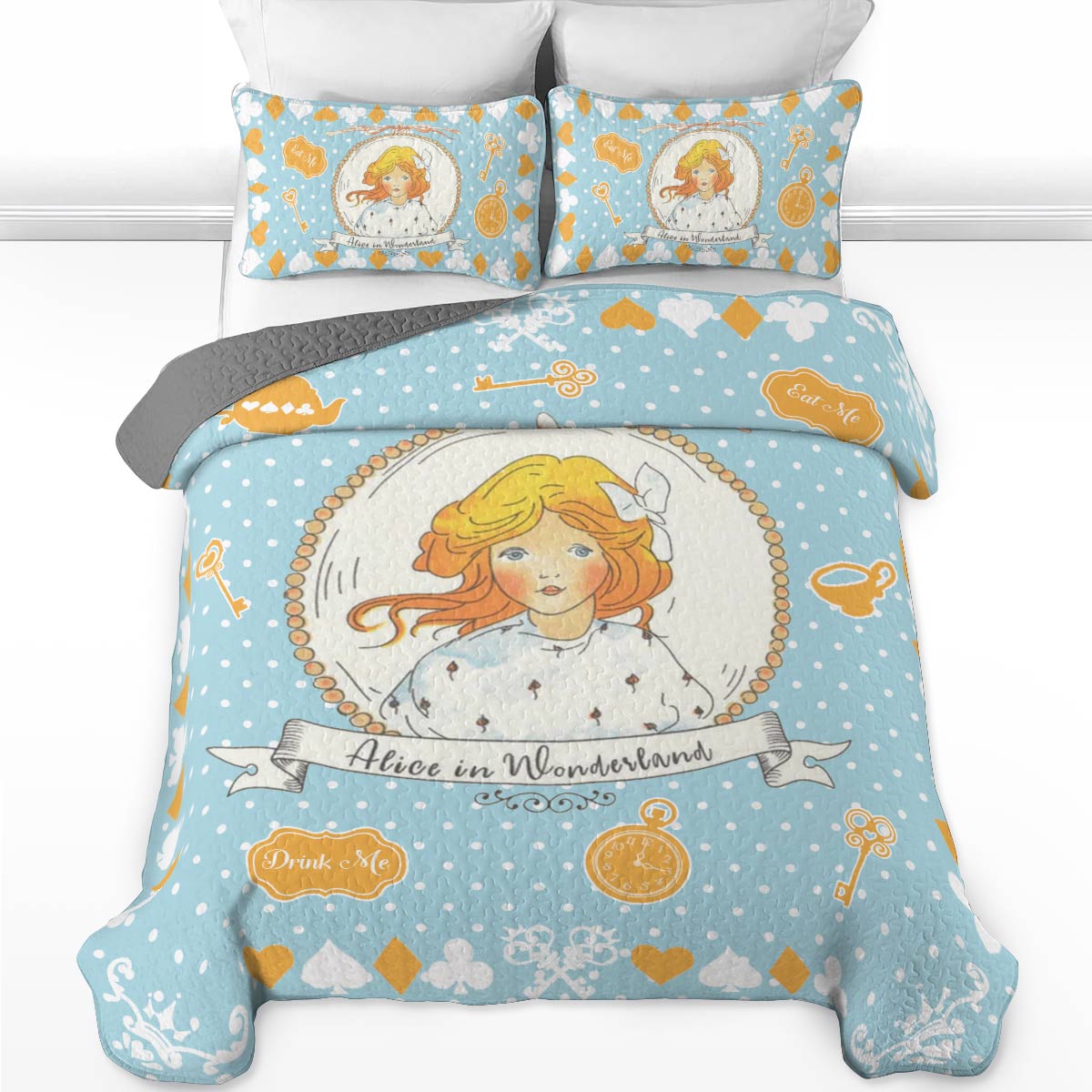 Shineful All Season Quilt 3-Piece Set Wonderland Whispers