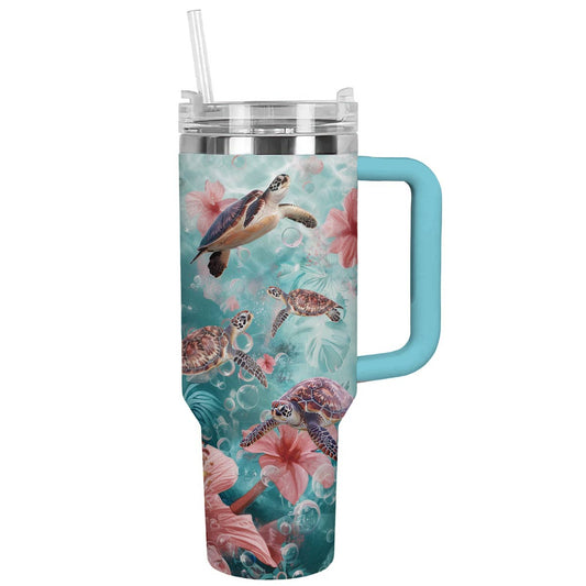 Tortue Hibicus Shineful Tumbler