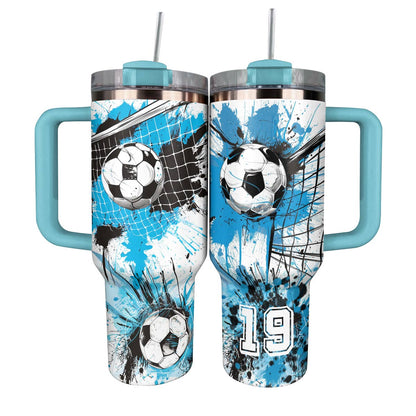 Shineful Tumbler Soccer Persionalized