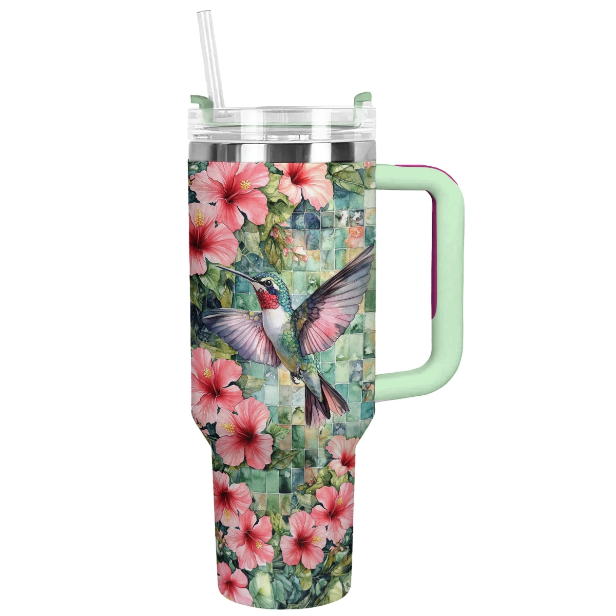 Shineful Tumbler Hummingbird Hibiscus