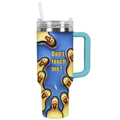 Duck Shineful™ Tumbler Funny Nl09 Sky Blue 40Oz