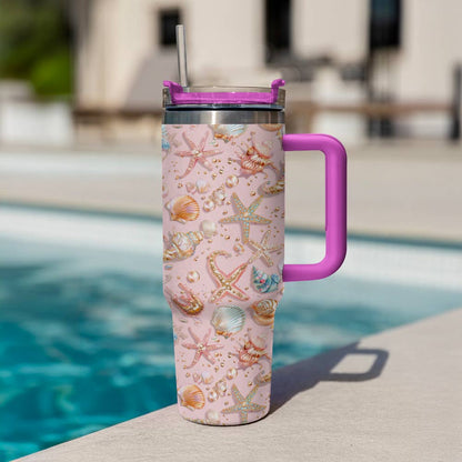 Shineful Tumbler Seashell Serenade