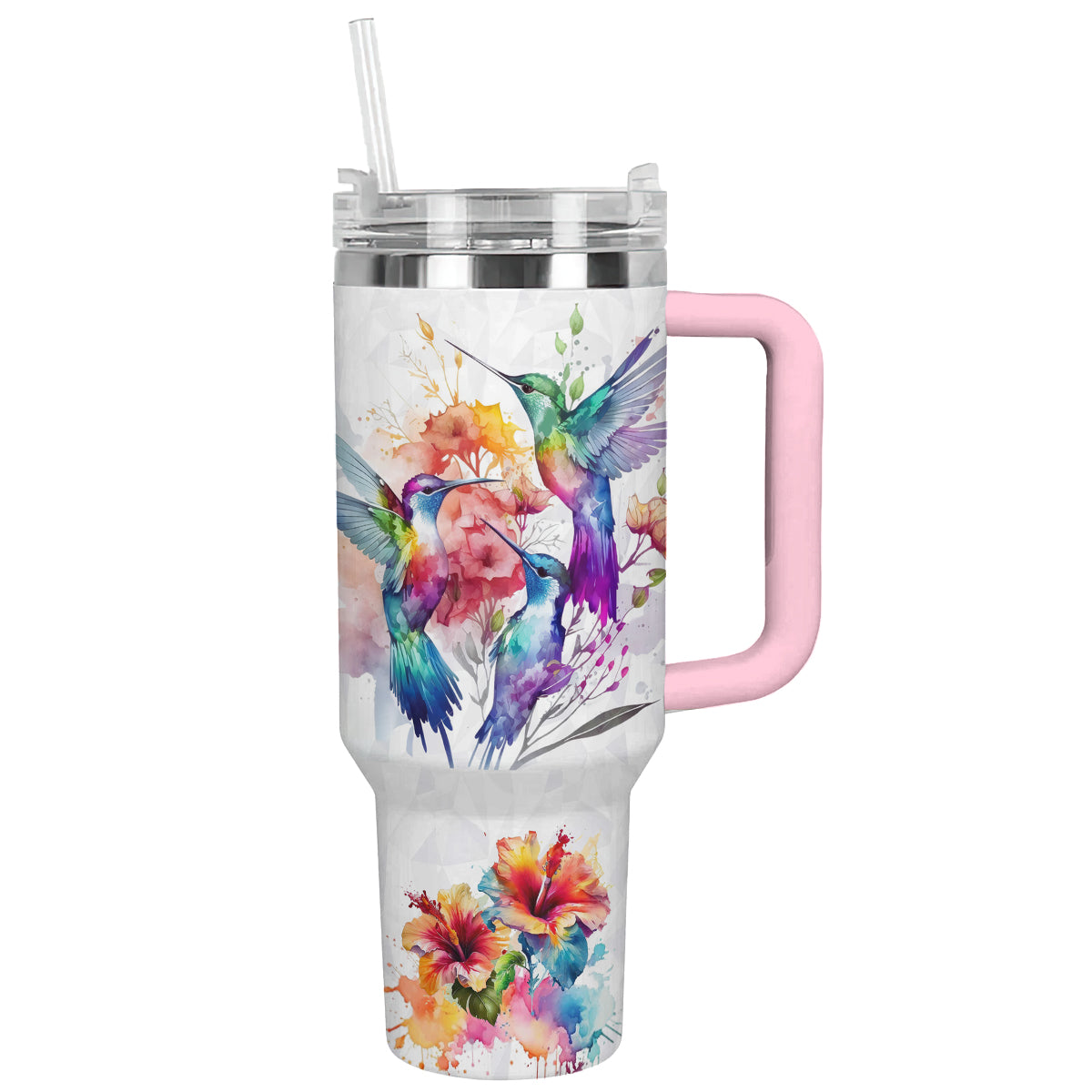 Glänzender Becher Kolibri Aquarell