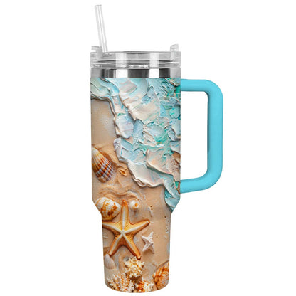 Shineful Tumbler Sea & Sand