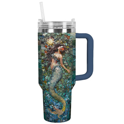 Shineful Tumbler Mermaid Mosaic