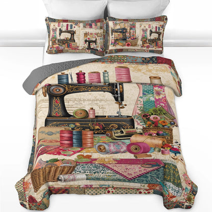 Shineful All Season Quilt 3-Piece Set Sewing Delight