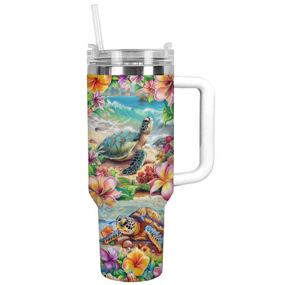 Tortue Hibicus Shineful Tumbler