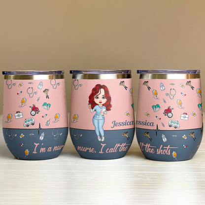 Shineful She Believed She Could So She Did Personalized Wine Tumbler