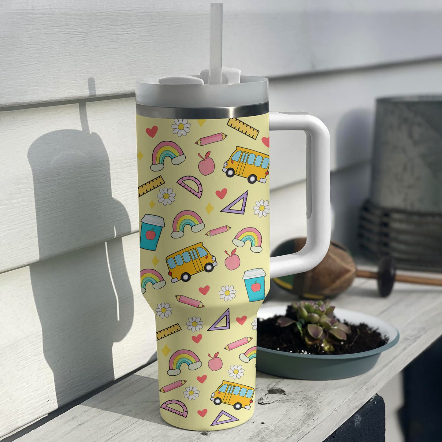 Shineful Tumbler Yellow Teacher Gift