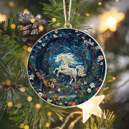 Shineful 2D Acrylic Ornament Enchanted Horse