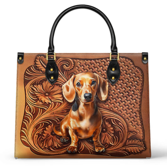 Shineful Leather Bag Dapper Doxie