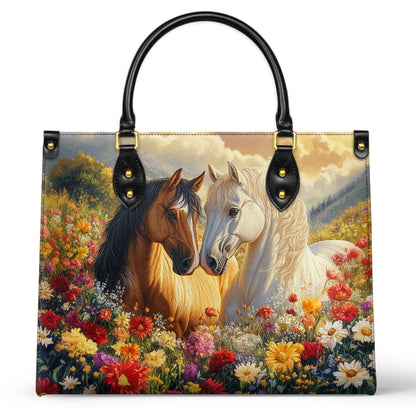 Shineful Leather Bag Blossoming Love