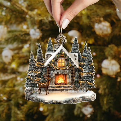 Shineful Acrylic Ornament Peaceful Christmas