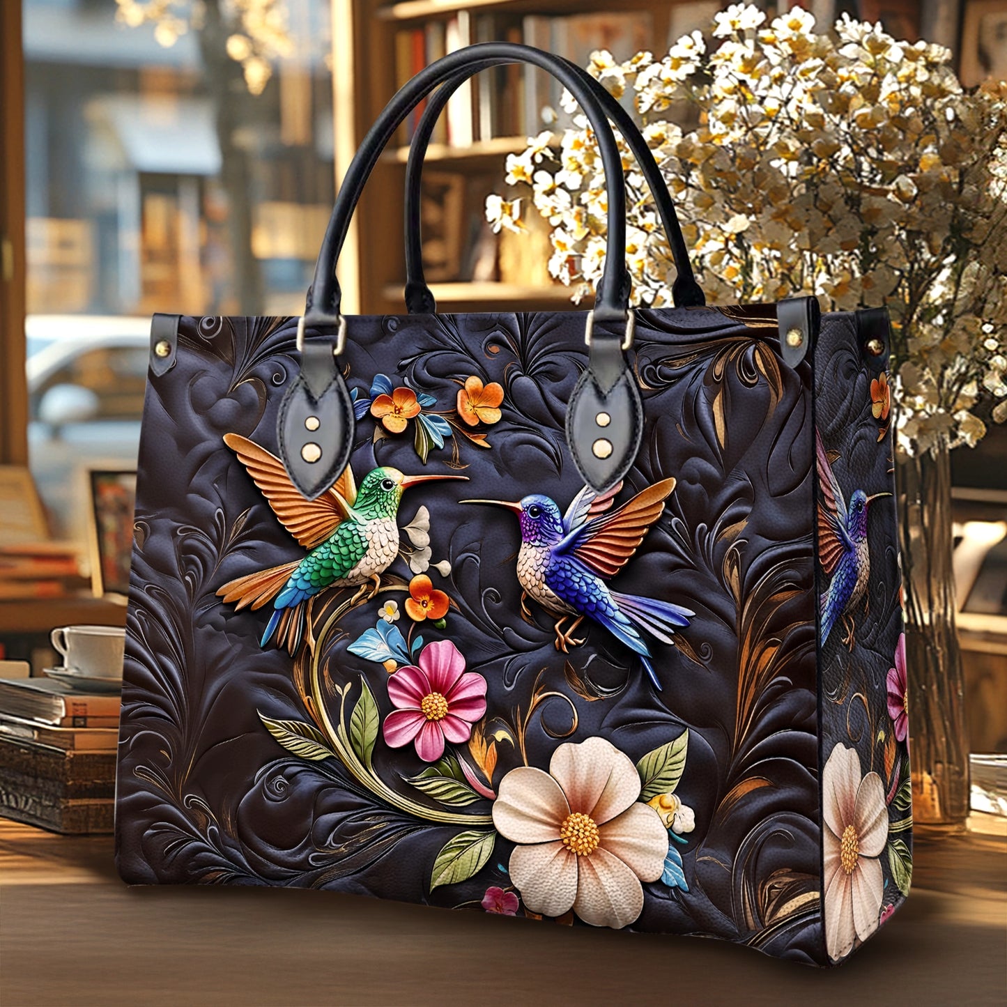 Shineful Leather Bag Hummingbird Dream