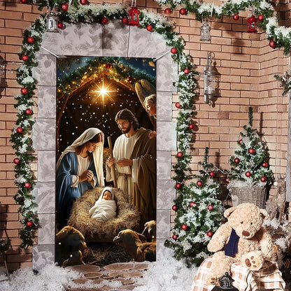 Shineful Door Cover - God’s Holy Night