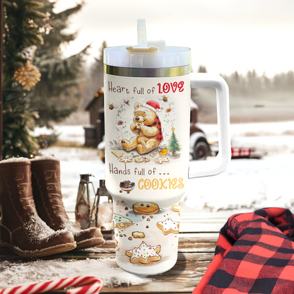 Shineful Tumbler Winnie Christmas Cookie Lover