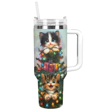 Shineful Tumbler Merry & Meowy Christmas