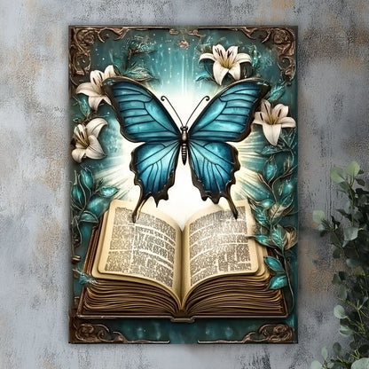 Shineful 2D Metal Sign Faith Takes Flight