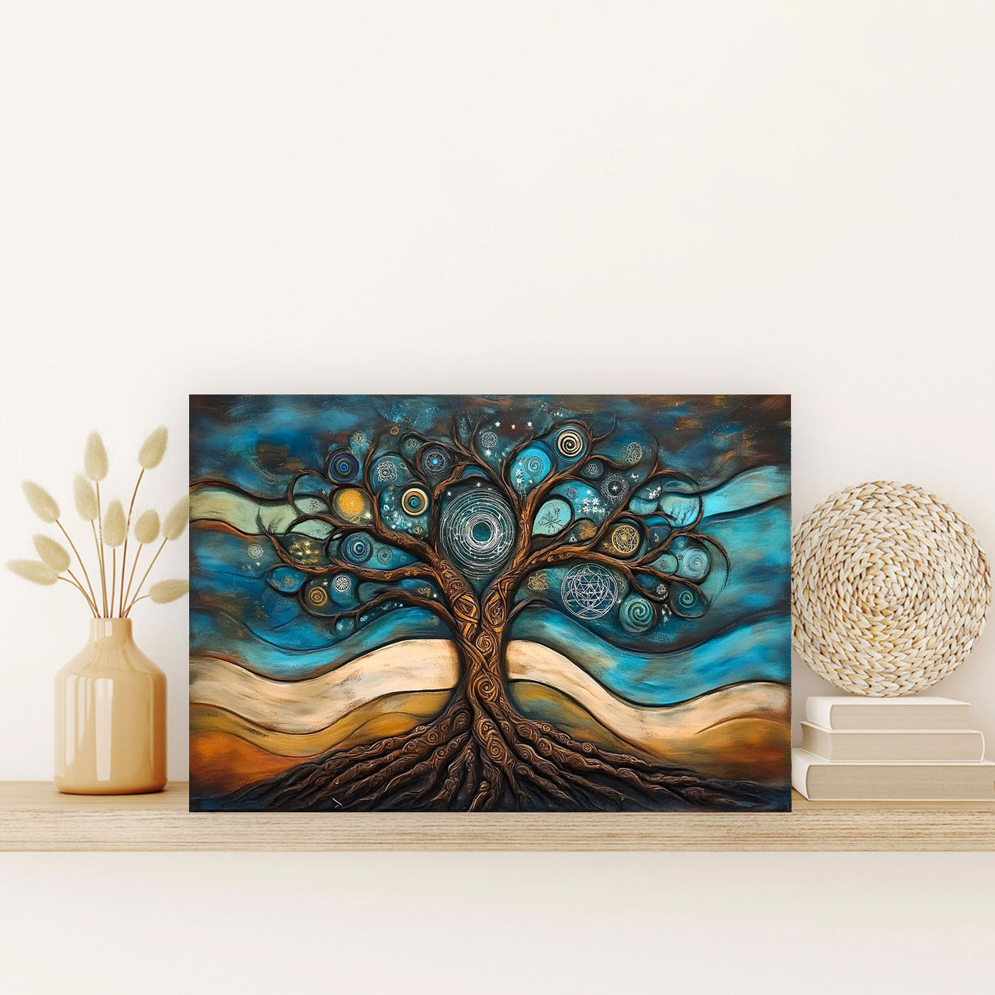 Shineful 2D Metal Sign Celestial Tree of Life