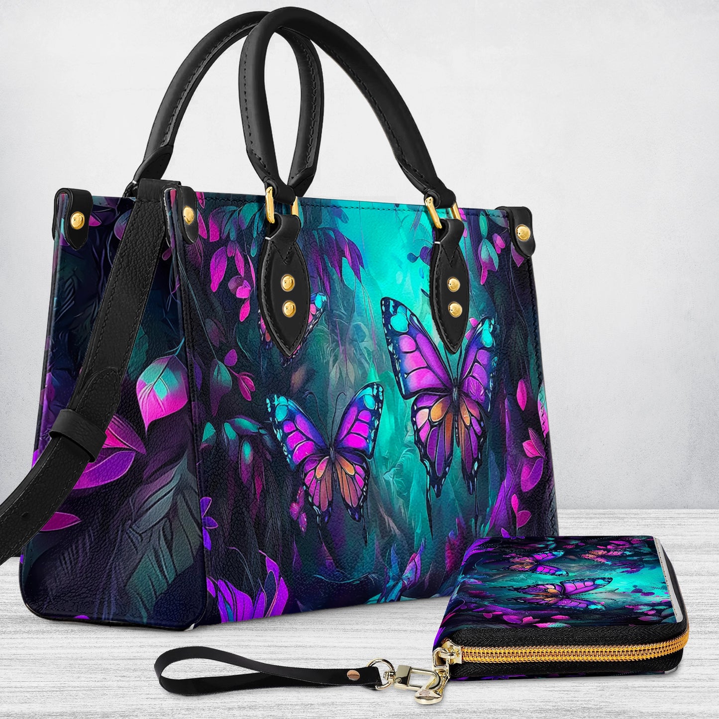 Shineful Leather Bag Serenade in the Forest