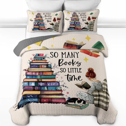 Shineful All Season Quilt 3-Piece Set Cozy Reads