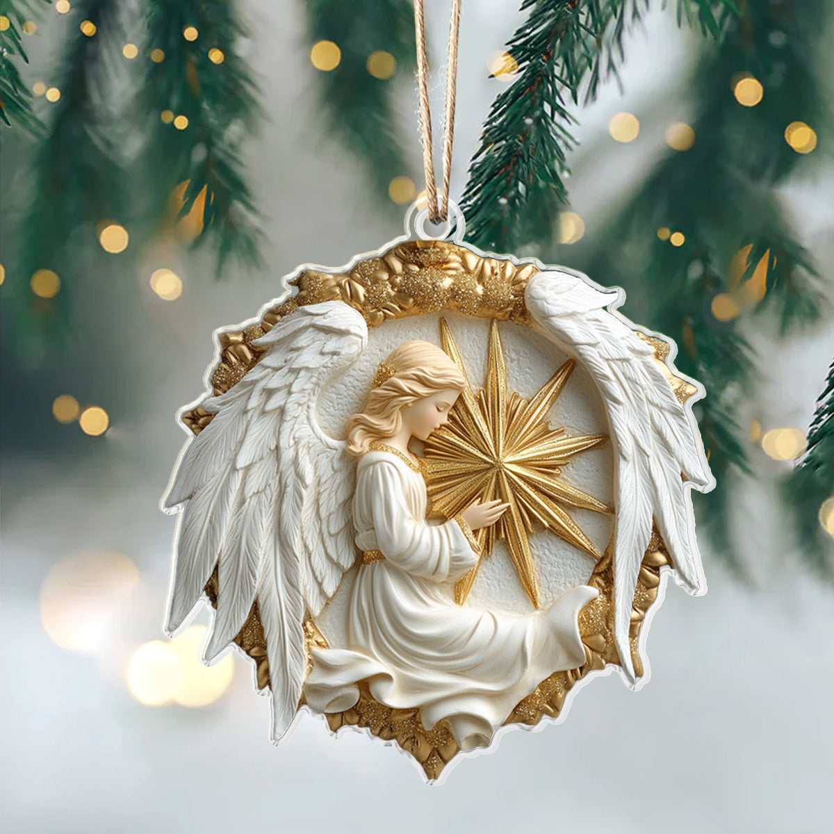 Shineful 2D Acrylic Ornament - Celestial Angel