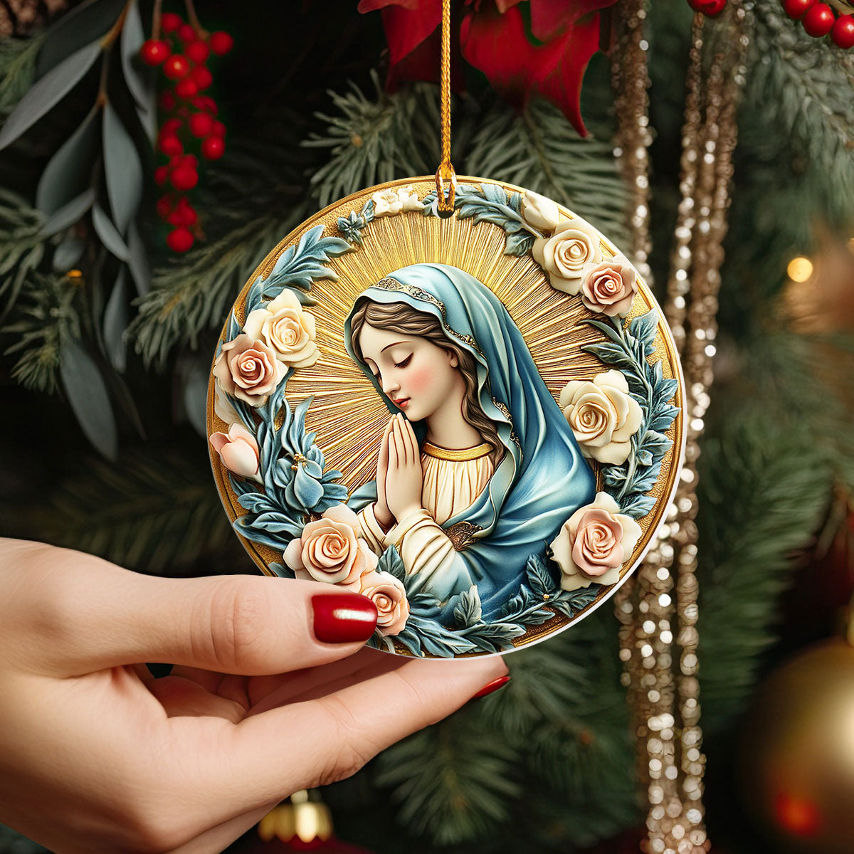 Shineful 2D Acrylic Ornament Blessed Serenity