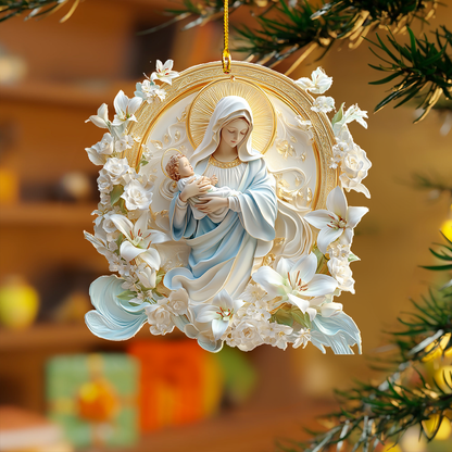 Shineful 2D Acrylic Ornament - Sacred Embrace