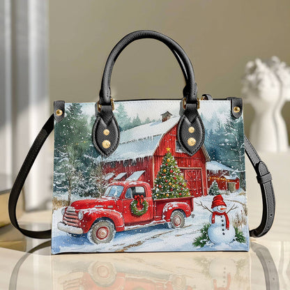 Sac en cuir brillant Festive Farm