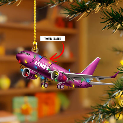 Shineful 2D Acrylic Ornament - Colorful Airplane Collection