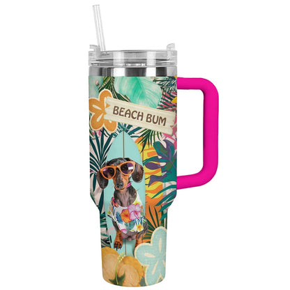 Shineful Tumbler Dackel Strand