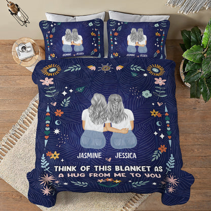 Shineful All Season Quilt 3-Piece Set Personalized Think Of This Quilt 3-Piece