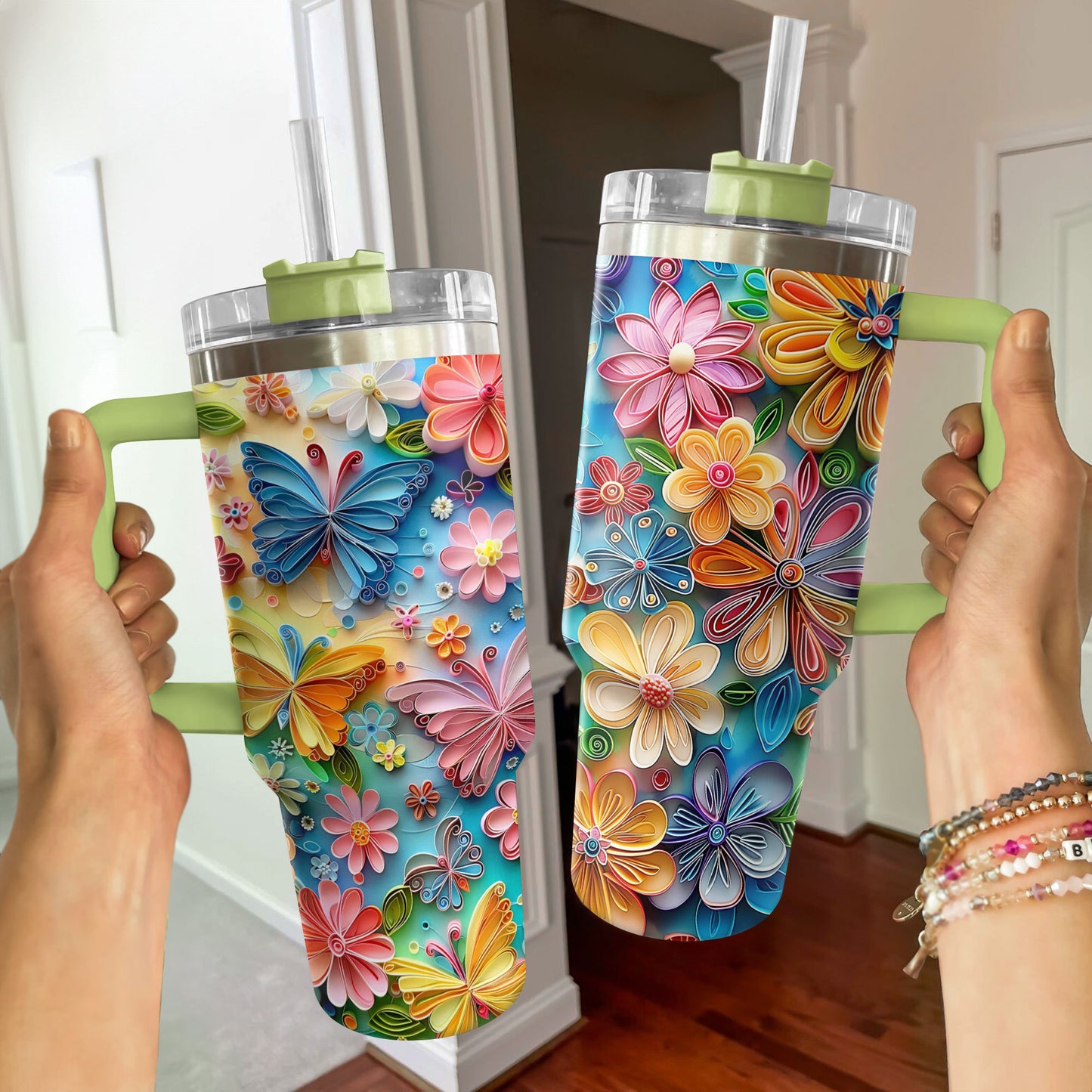 Papillon Shineful Tumbler Quilling