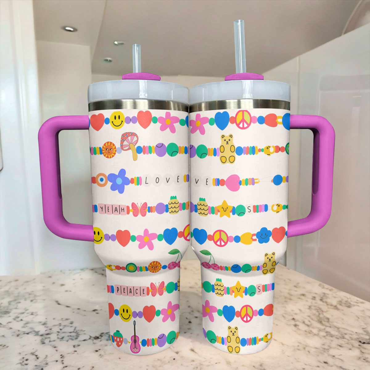 Shineful Tumbler Flower Power