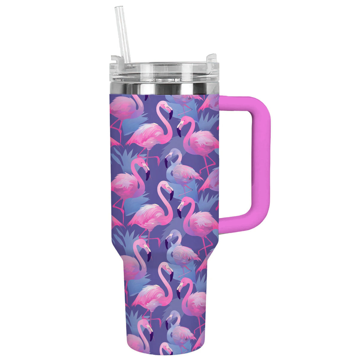 Shineful Tumbler Dusk Flamingo Tango