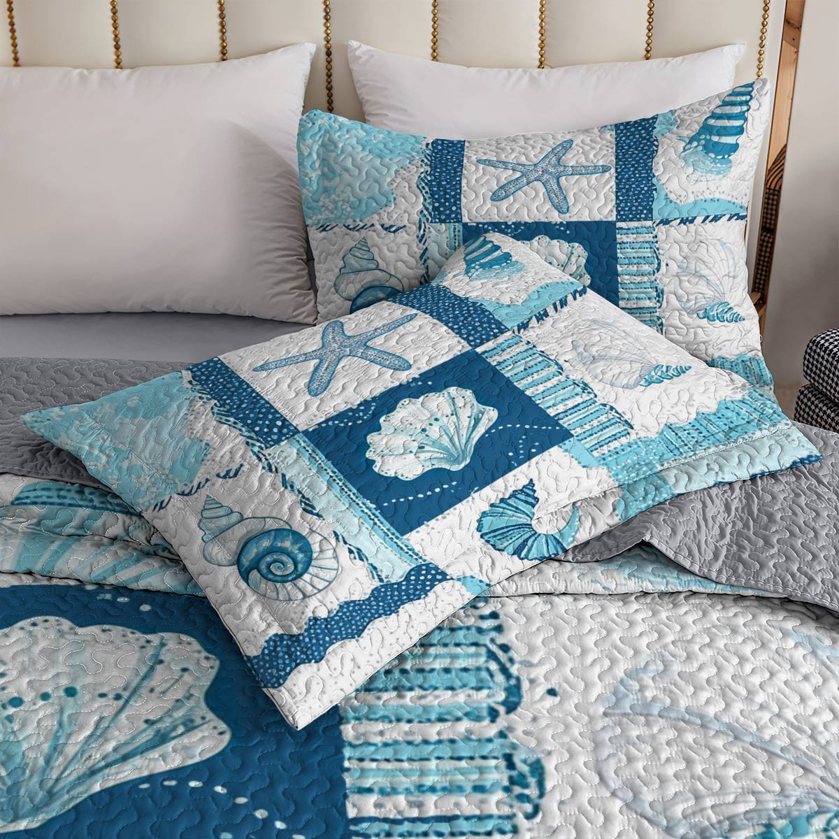 Shineful All Season Quilt 3-Piece Set  Life Is Better At The Beach