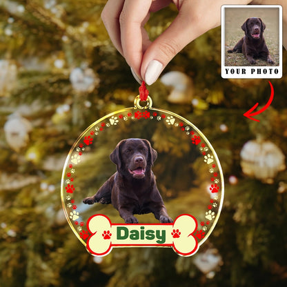 Shineful Decoration Ornament Dog Personalized Upload photo Lovely